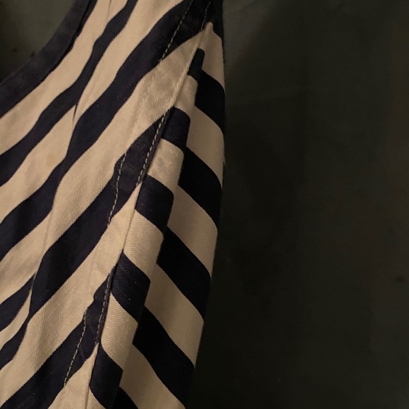 Jones New York Signature navy/cream, chevron dress - Picture 11 of 16